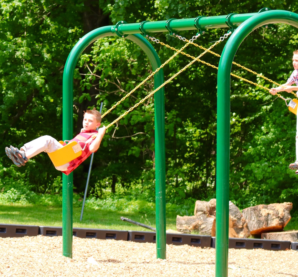 swings in a park